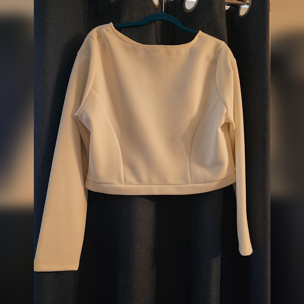 Monif C. crop top